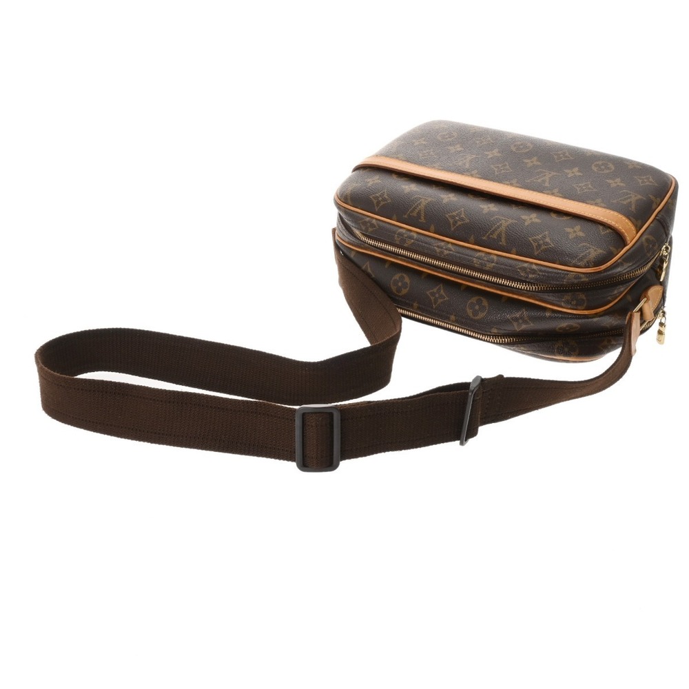 Louis Vuitton Brown Bag Canvas Reporter Monogram Shoulder - Picture 3 of 10